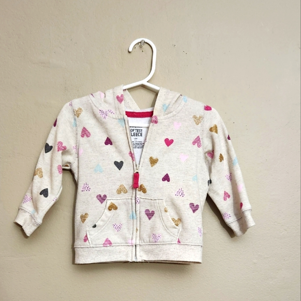 Jumping Beans Softest Fleece jacket Size 12M